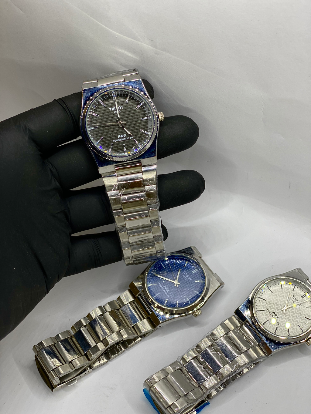 Prestige Steel Watch - Waffle Dial Edition