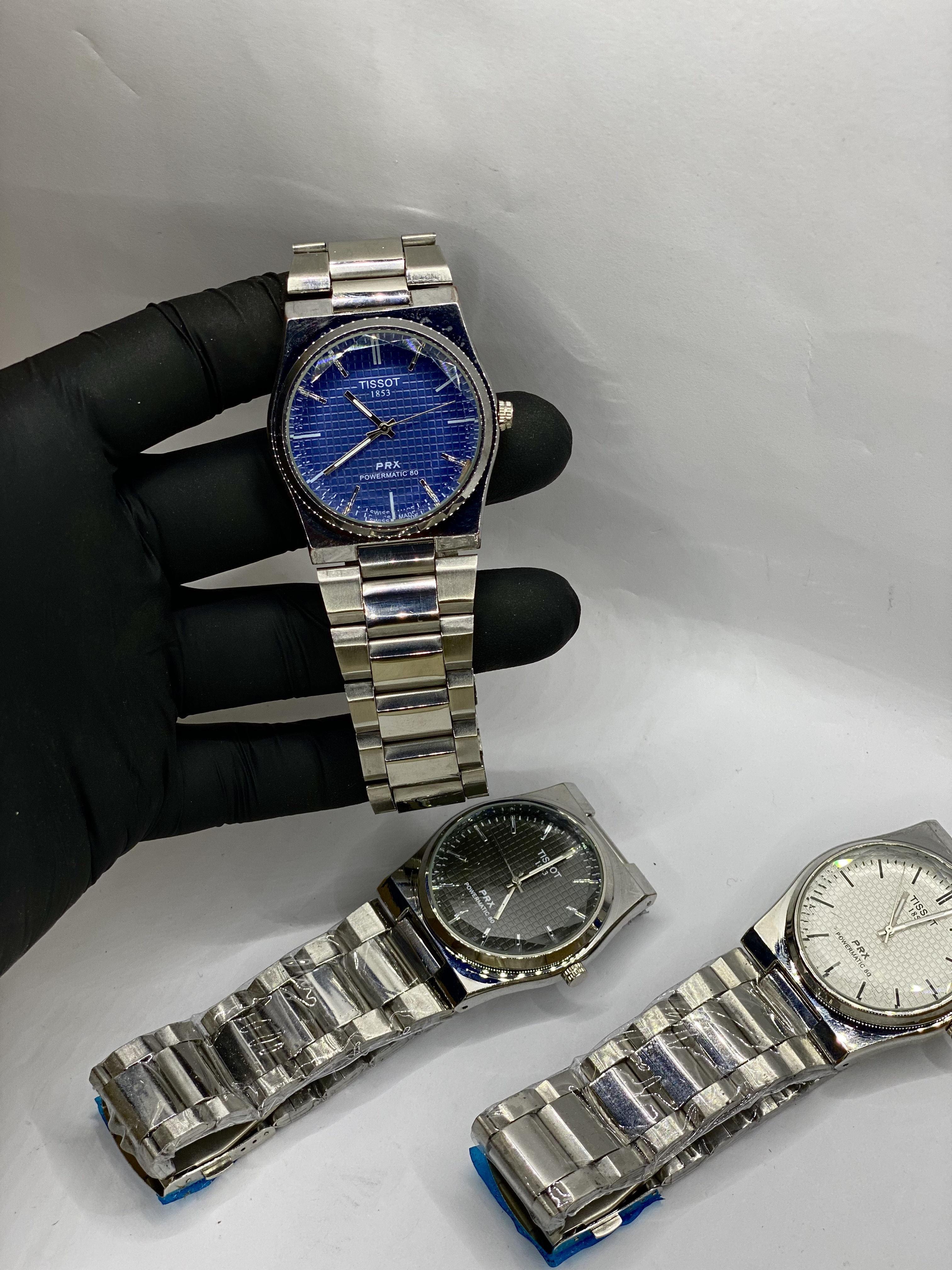 Prestige Steel Watch - Waffle Dial Edition