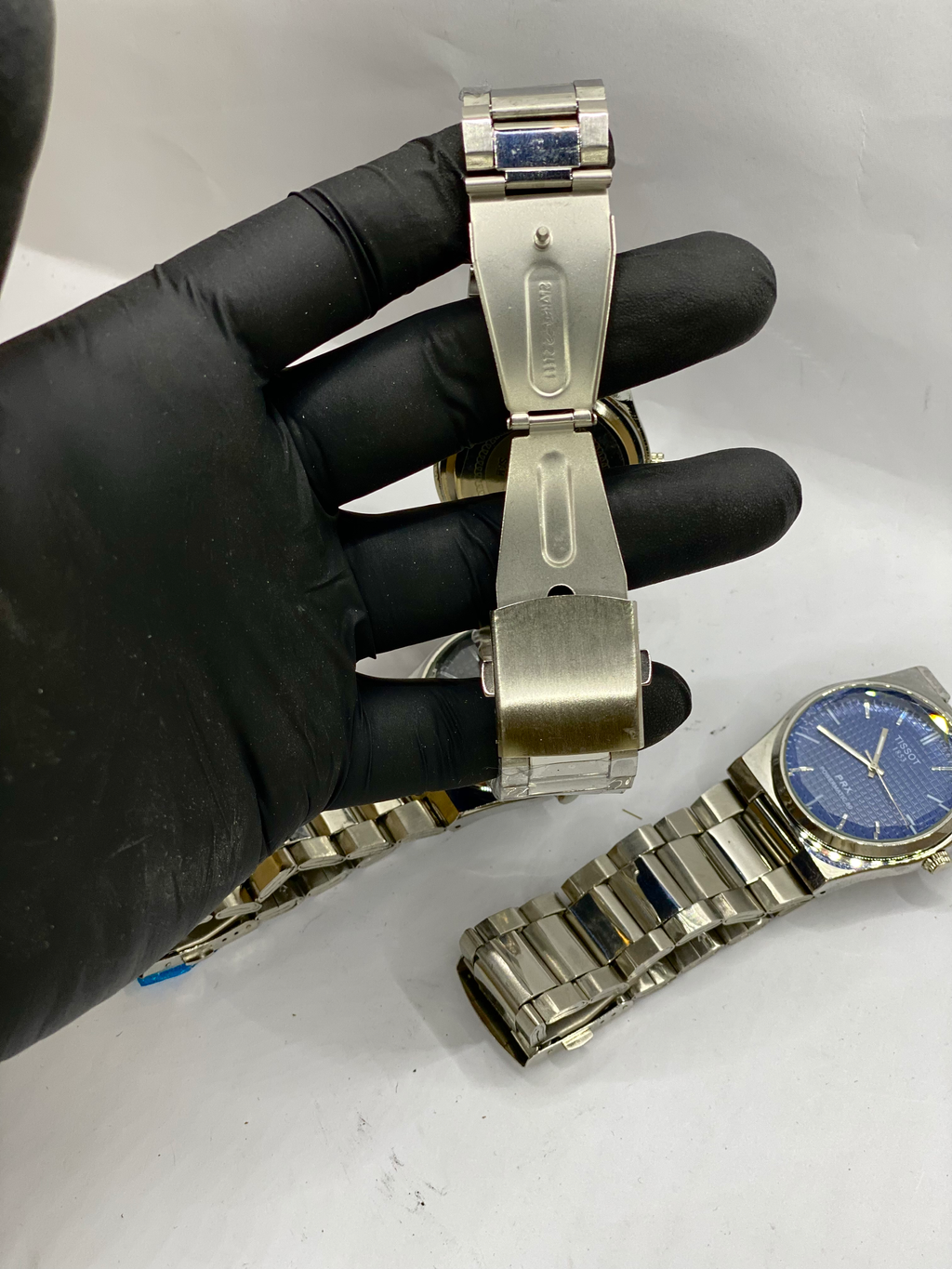 Prestige Steel Watch - Waffle Dial Edition