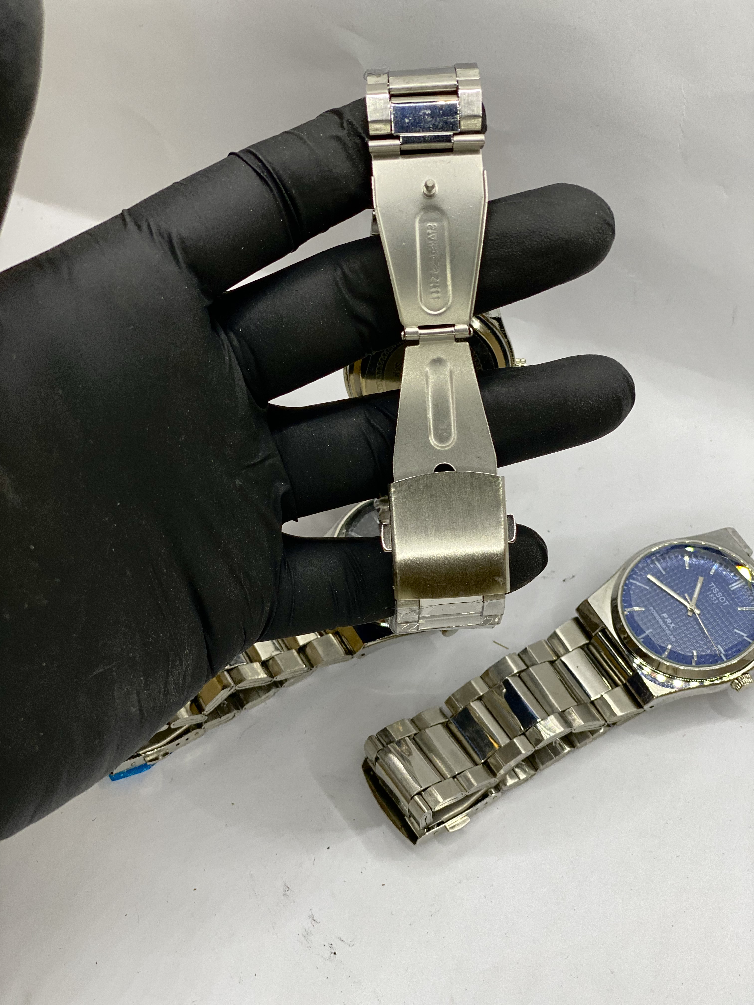 Prestige Steel Watch - Waffle Dial Edition