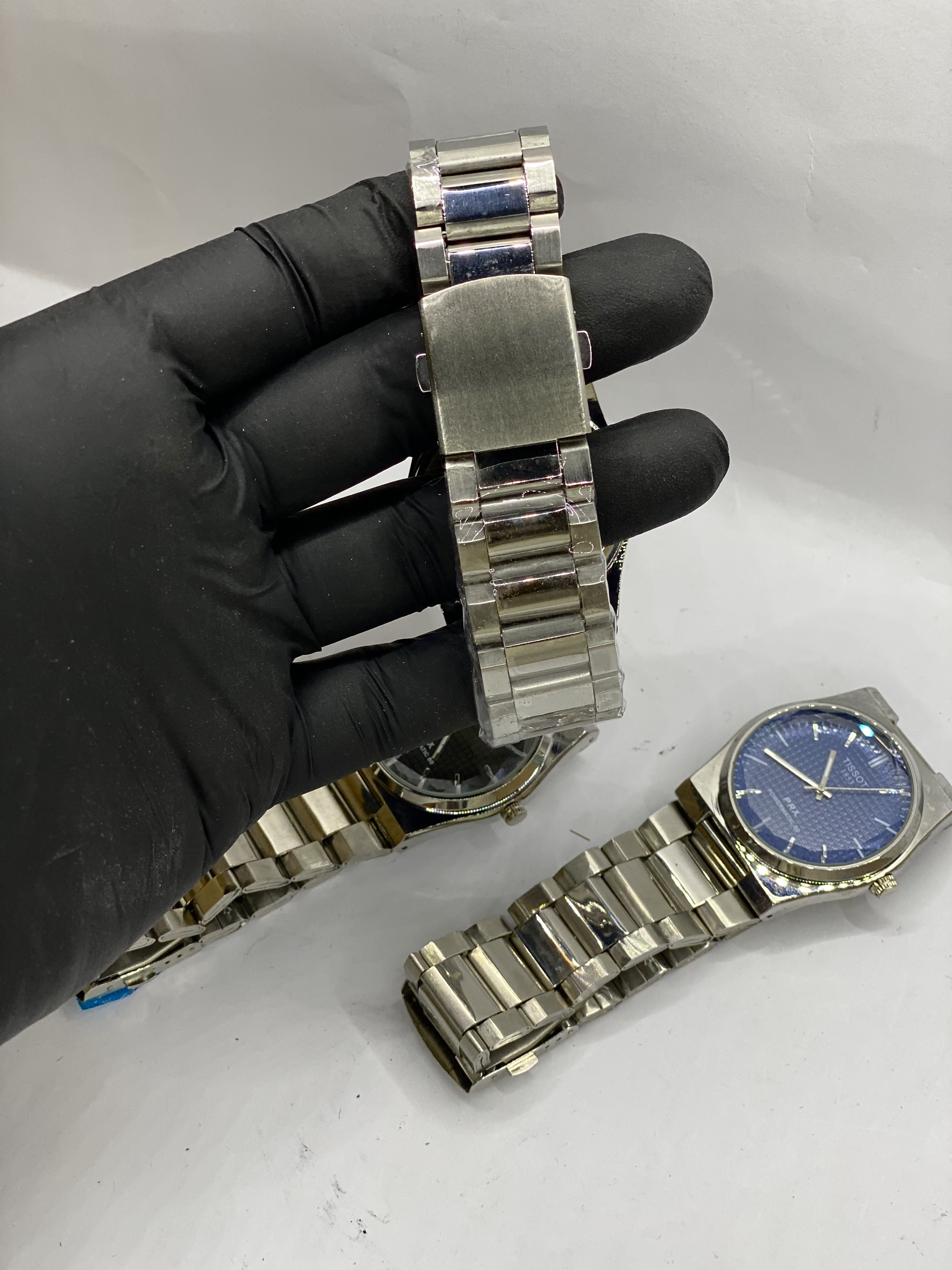 Prestige Steel Watch - Waffle Dial Edition